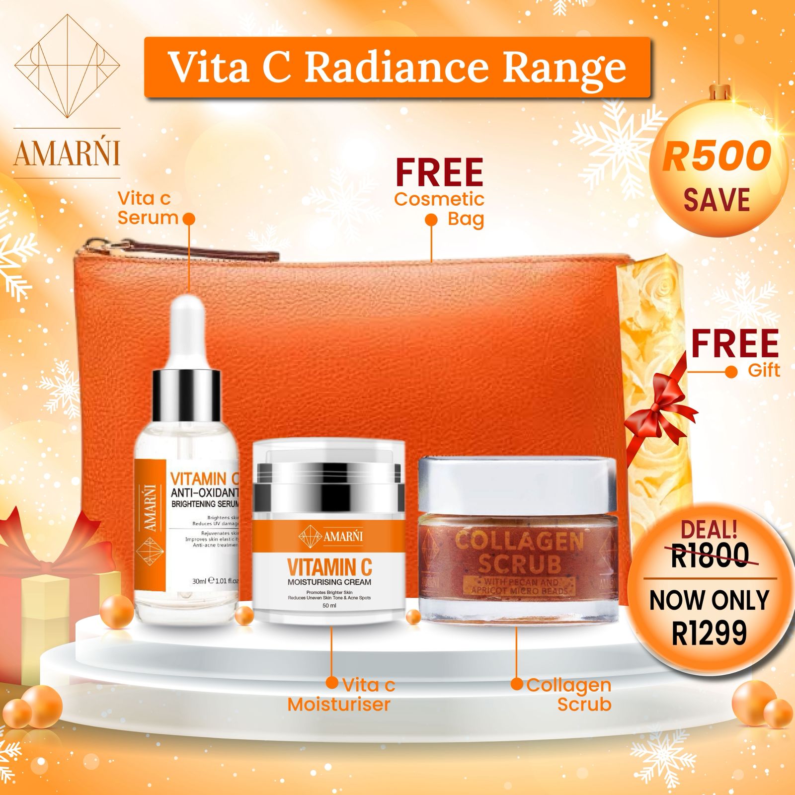 vita c radiance range